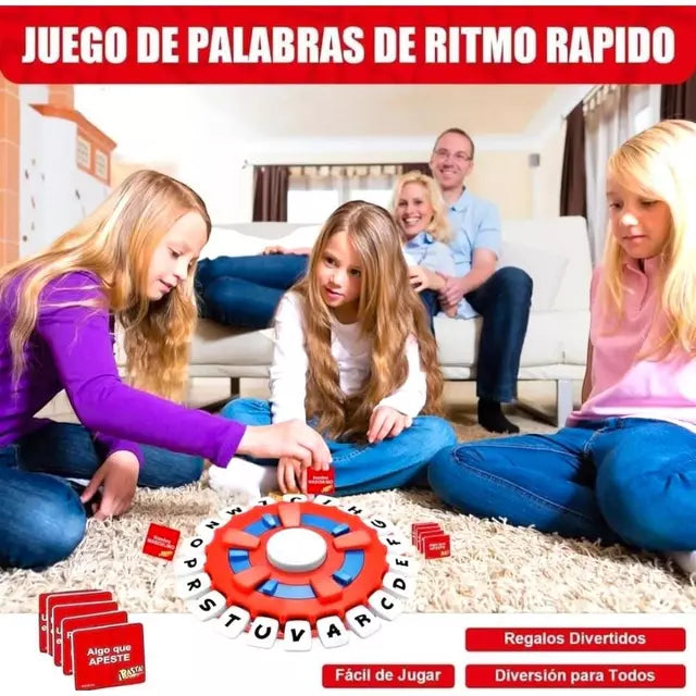 Juego De Mesa ¡Basta! Piensa Rápido Familiar Español