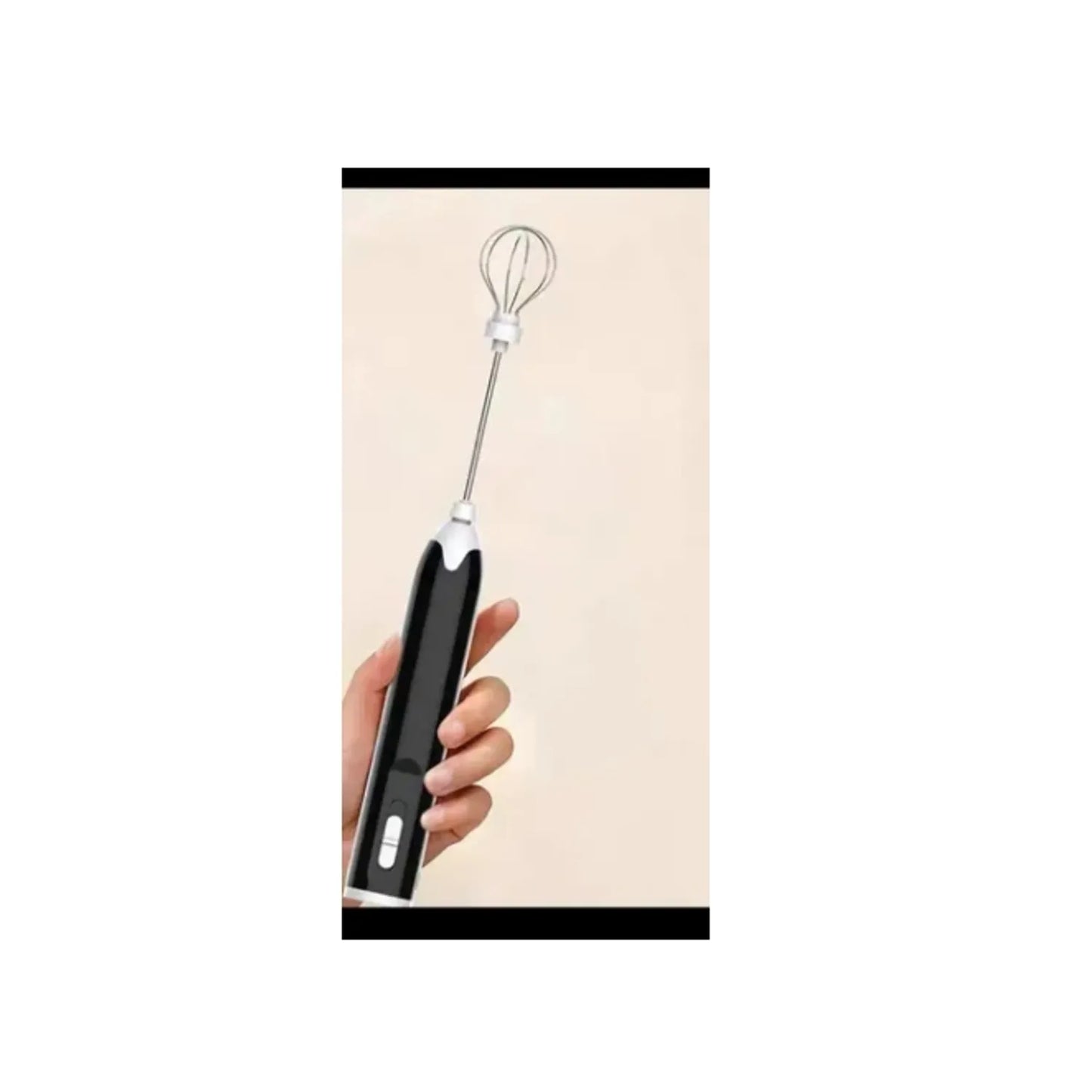 Mini Batidor 2velocidades Revolvedor Cafe Y Huevo Recargable