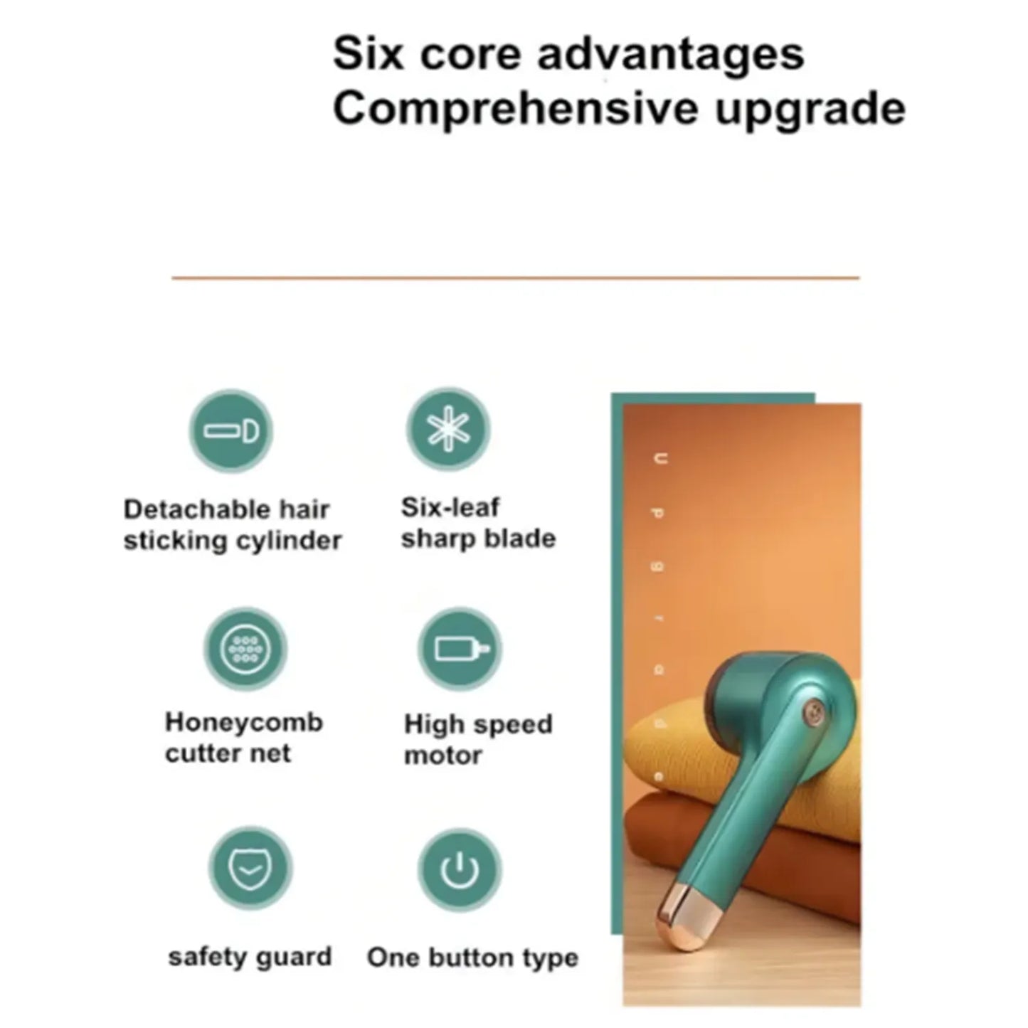 Removedor De Pelusas Recarga Usb