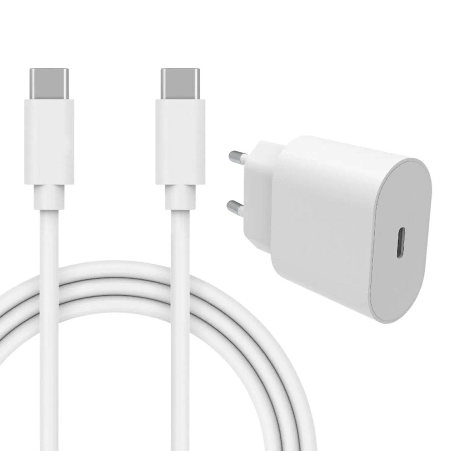 Cargador Compatible iPhone 15 35w Carga Rápida USB-C a USB-C 5G
