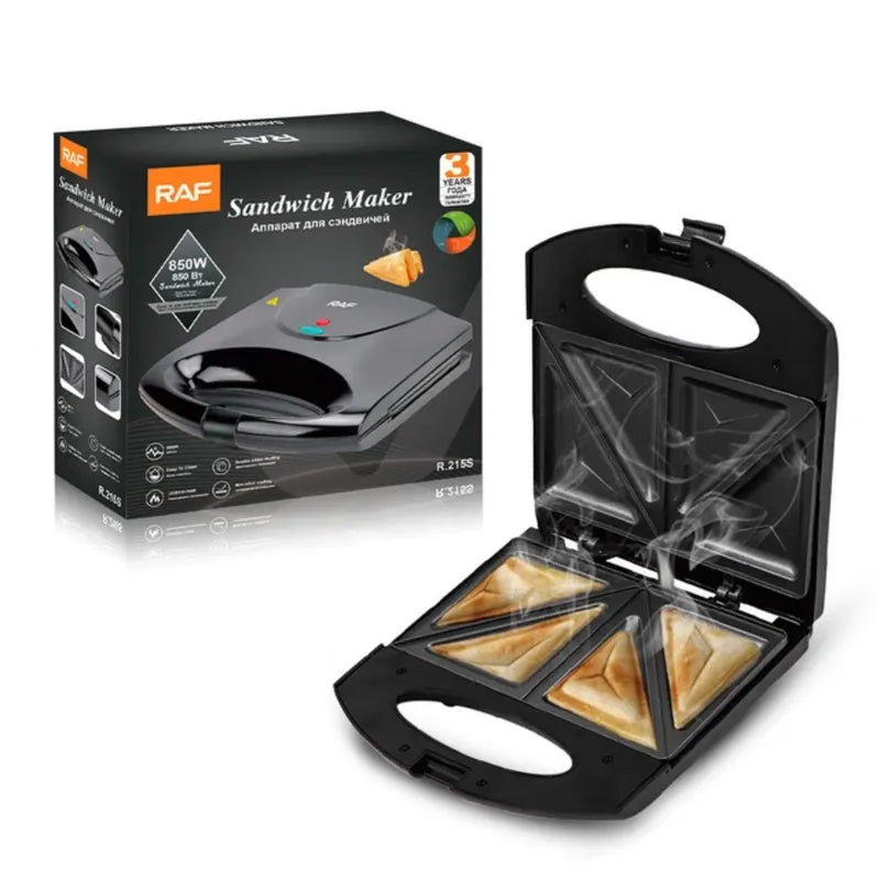 SANDWICHERA ELÉCTRICA RAF R 284S 850W