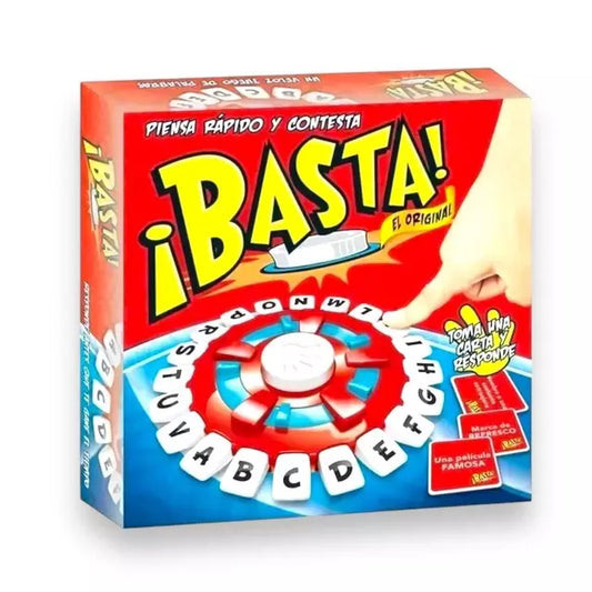 Juego De Mesa ¡Basta! Piensa Rápido Familiar Español