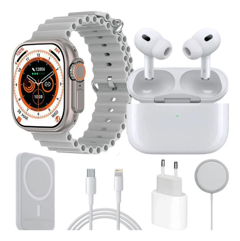 Combo Reloj Smartwatch X8