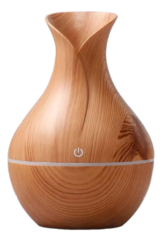 Difusor Humidificador Ultrasonico Diseño Cuello Largo Madera Claro Humidificador De Aire Aromaterapia Filtro Qatarshop Difusor De Aromas Humidificadores Difusores