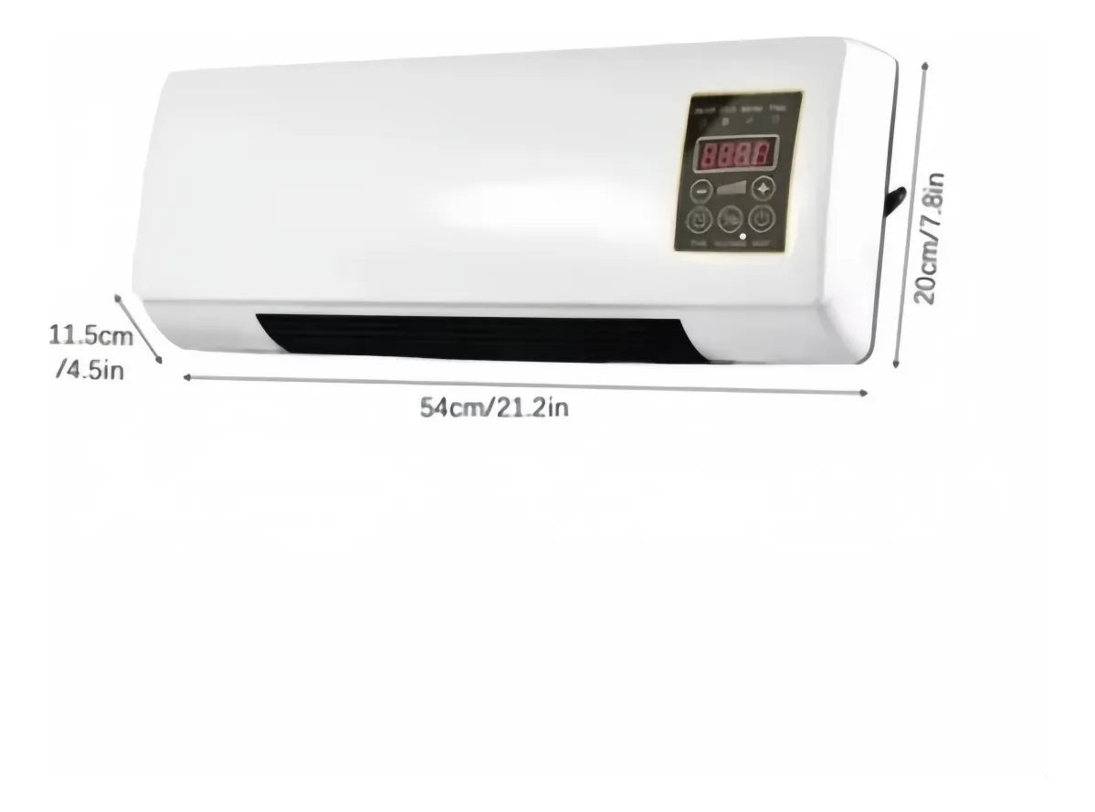 Aire Acondicionado Calefactor De Pared Frio Calor 2 En 1