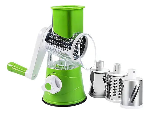 rallador rotatorio manual multifunción