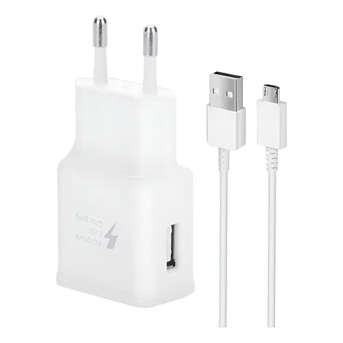 Cargador Para Samsung 15w Carga Rapida V8 Micro Usb A Usb