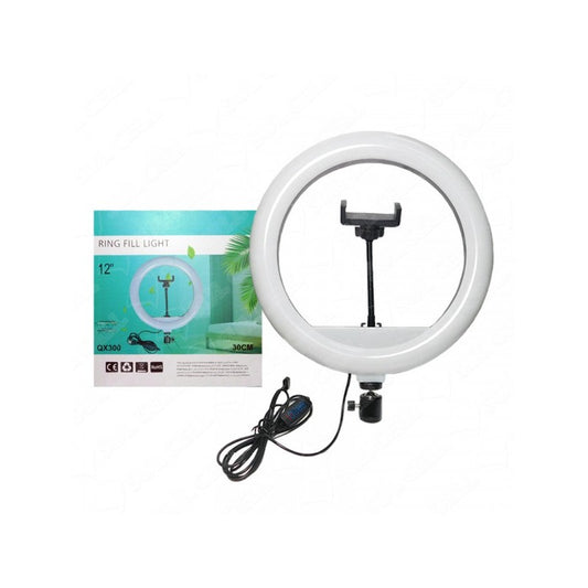 ARO DE LUZ QX-300 12 PULGADAS