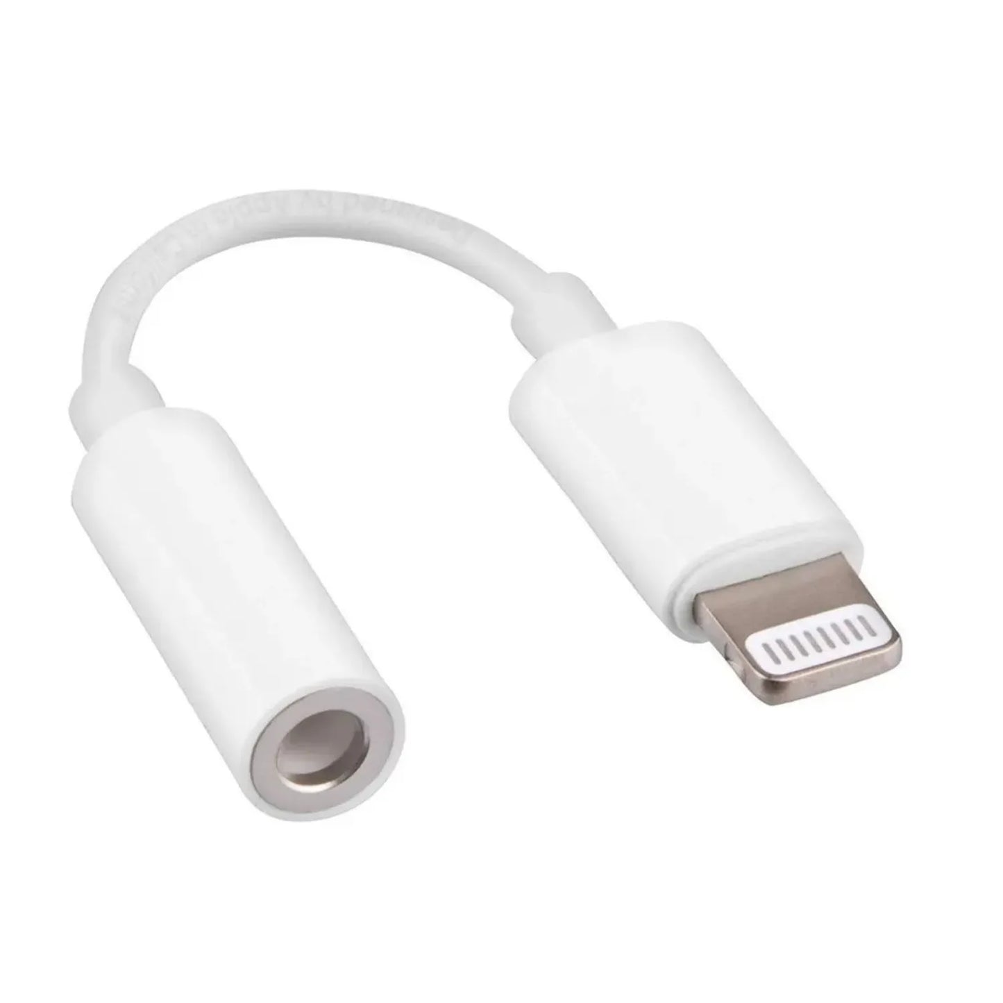 Adaptador Para Audífonos Lightning Auxiliar Hembra 3.5