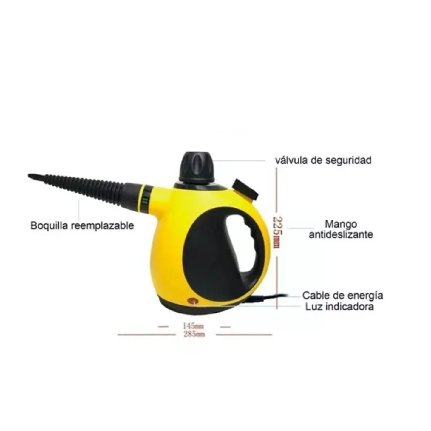 Limpiador A Vapor Multiusos Portátil Esterilizador