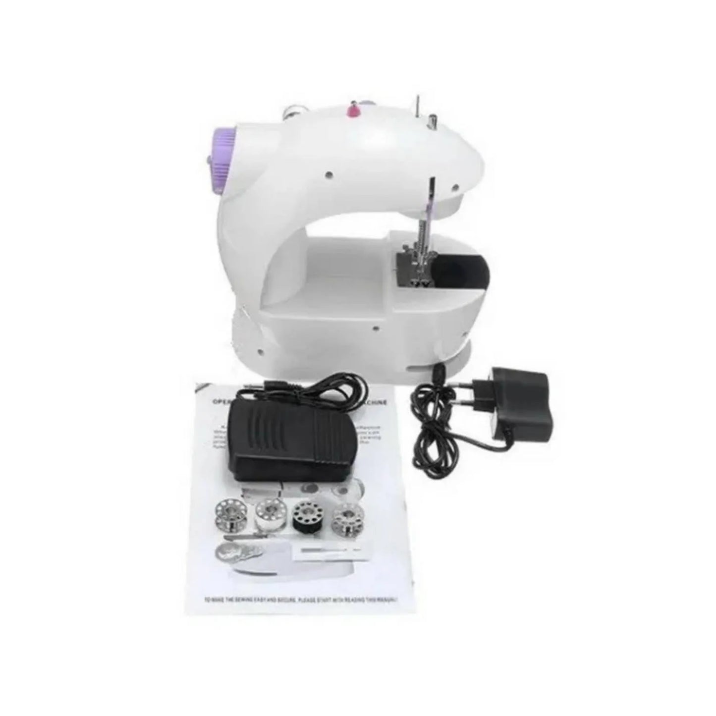 Mini Maquina De Coser Portátil Pedal