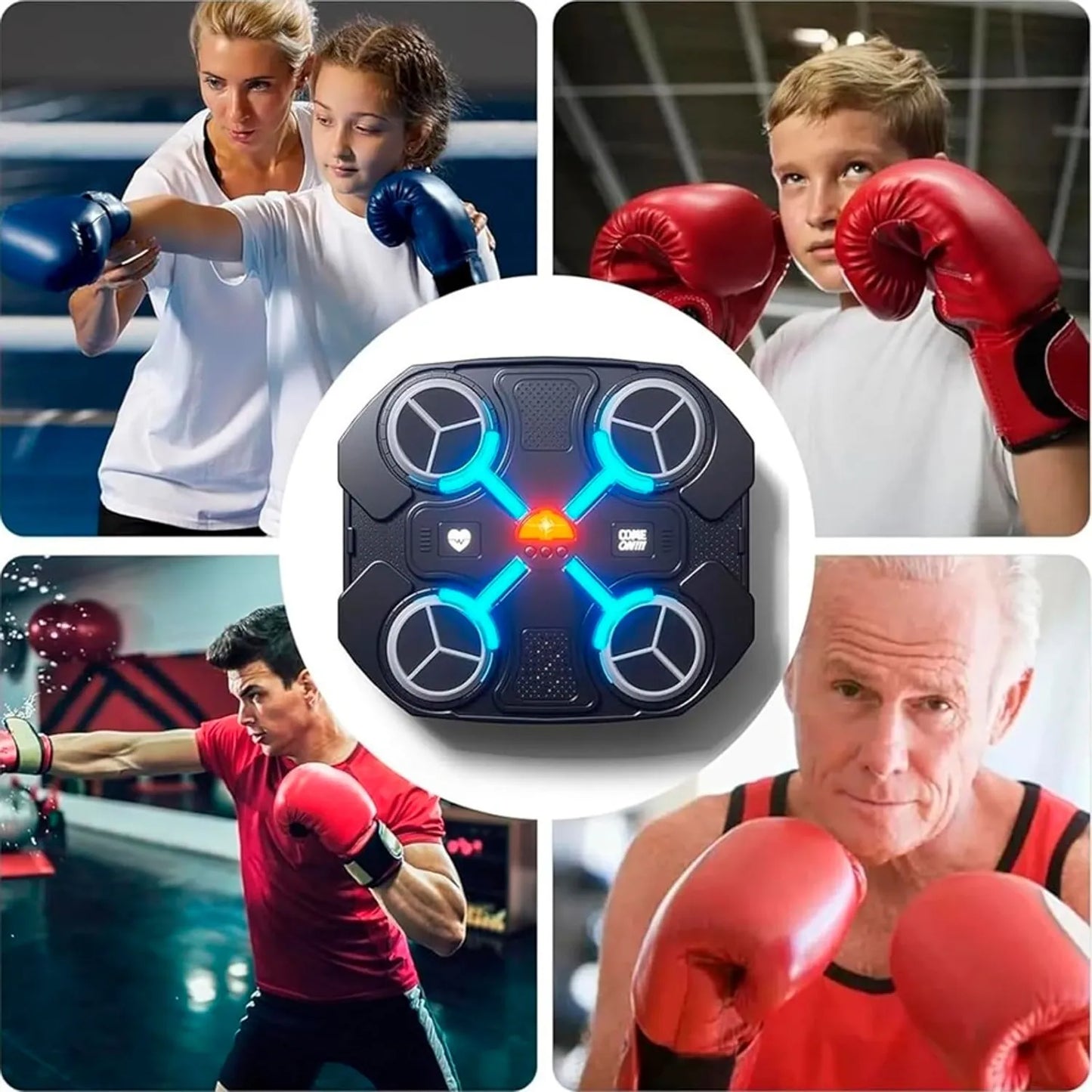 Maquina De Boxeo De Pared Musical Para Niños