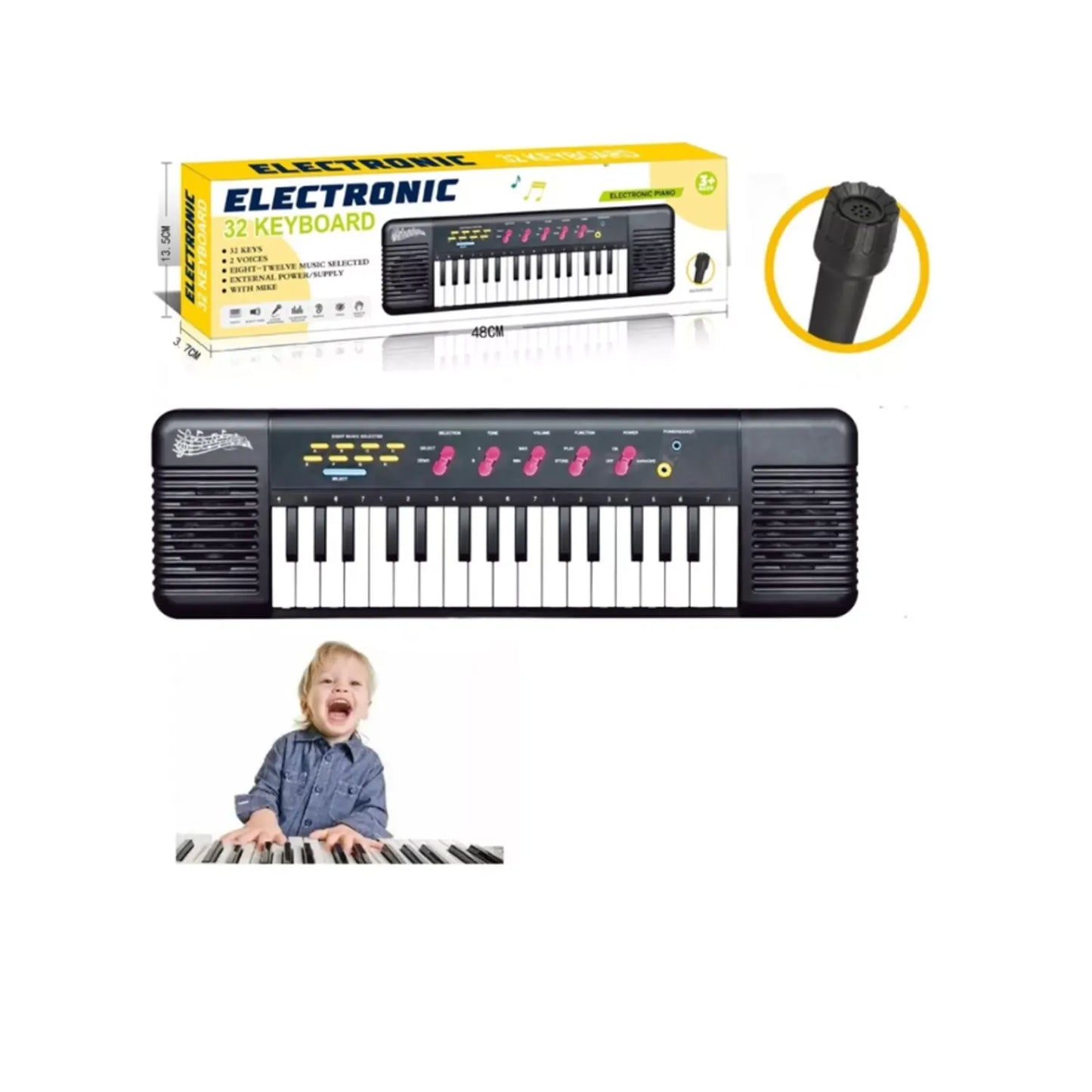 Piano Teclado Musical Infantil