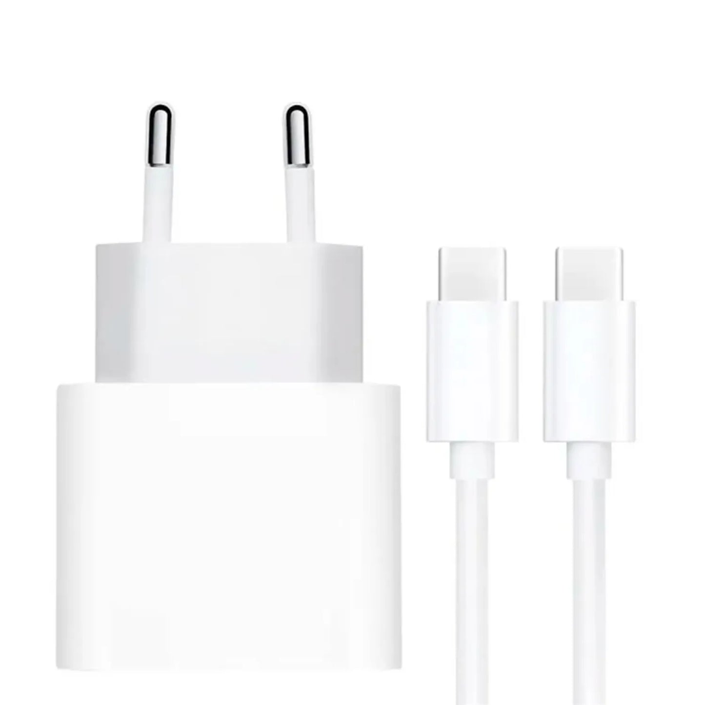Cargador Compatible iPhone 15 35w Carga Rápida USB-C a USB-C 5G
