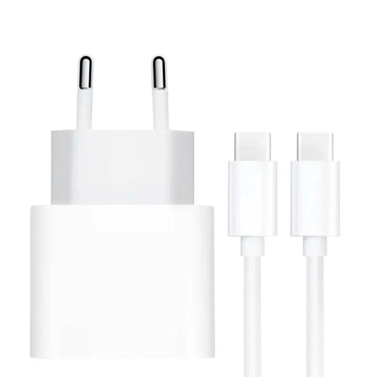 Cargador Compatible iPhone 15 35w Carga Rápida USB-C a USB-C 5G